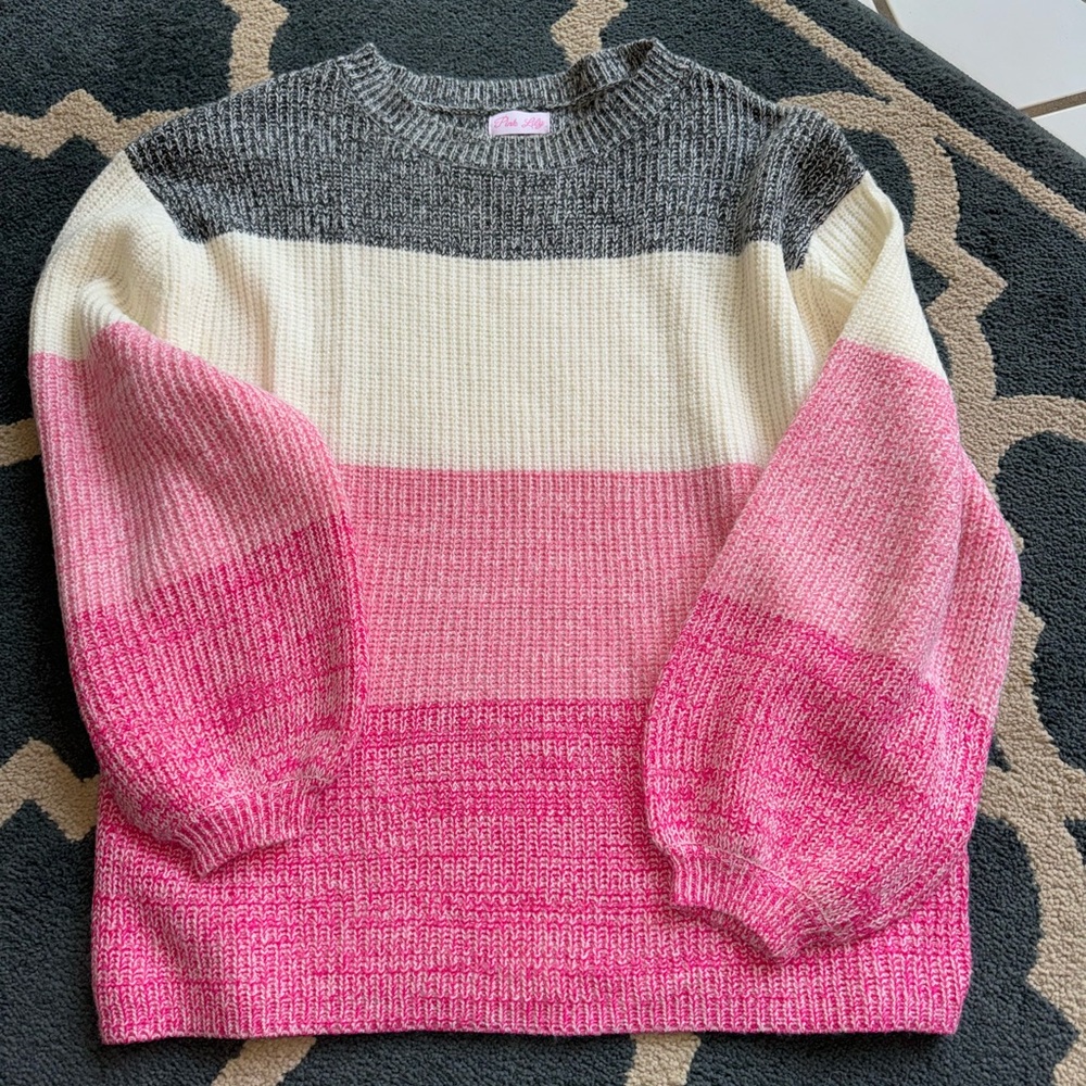 Pink Lilly Sweater